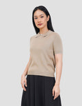 CONNEXION KERAH BADUT PITA KAOS WANITA