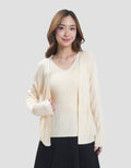 Connexion Cardigan Dobel Rajut Wanita