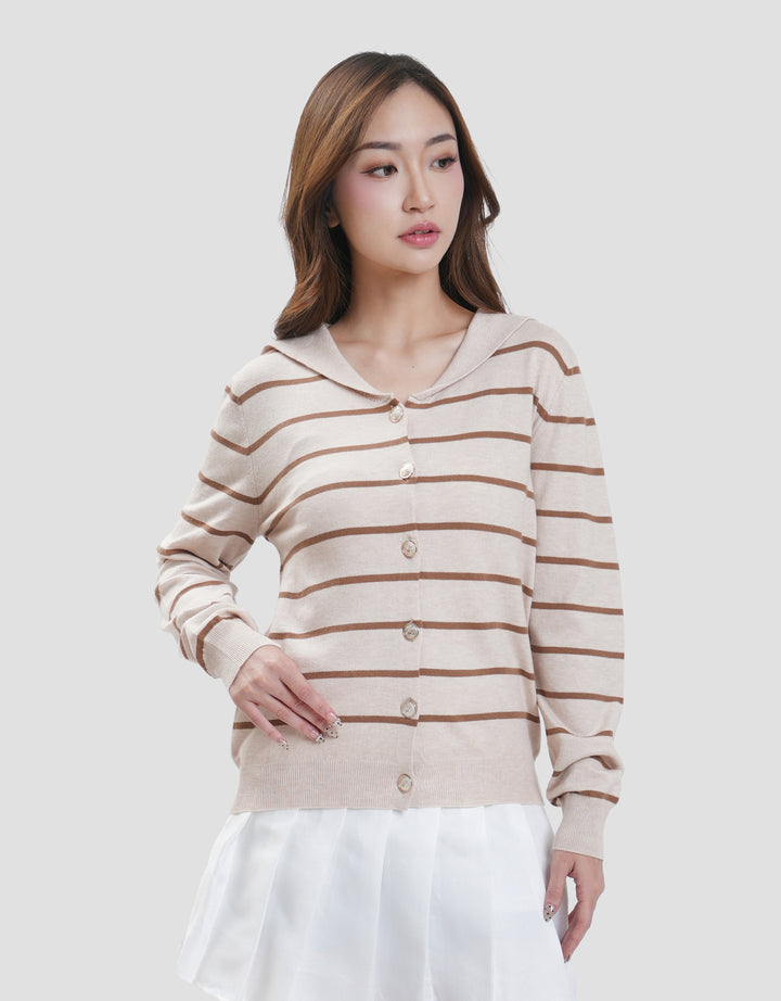 Connexion Stirpe Goldy Cardigan Wanita