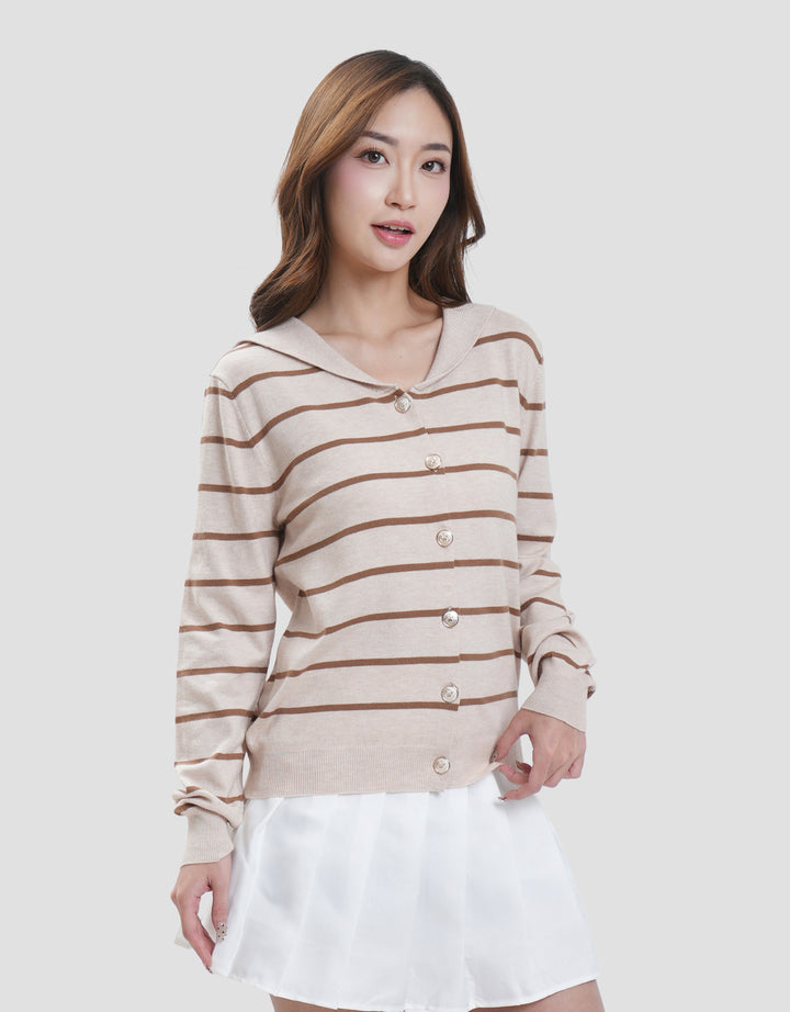 Connexion Stirpe Goldy Cardigan Wanita