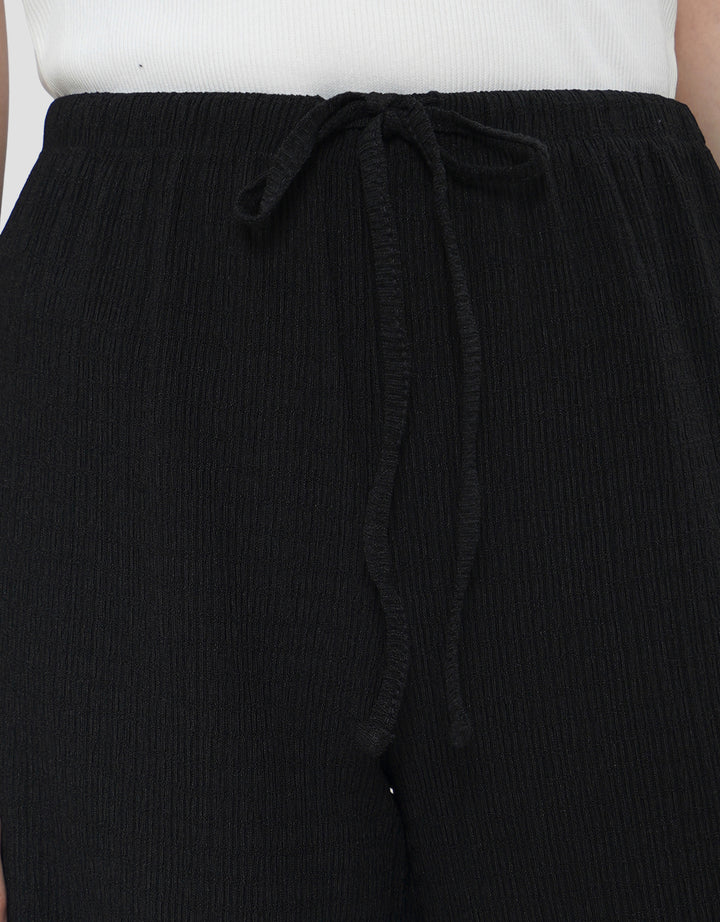 CONNEXION TEXTURED SOLID CELANA PANJANG WANITA