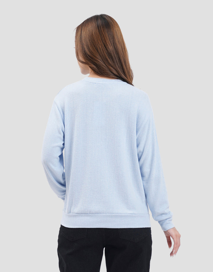Connexion Fleece Ban Kaos Wanita