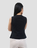 Connexion Sleeveless Look Fitted Blouse Wanita