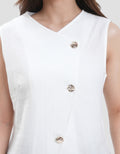 Connexion Asymtrc Look Fitted Blouse Wanita