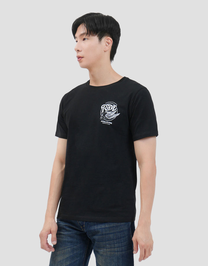 MxM Printed Ride Kaos Pria