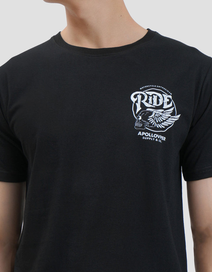 MxM Printed Ride Kaos Pria