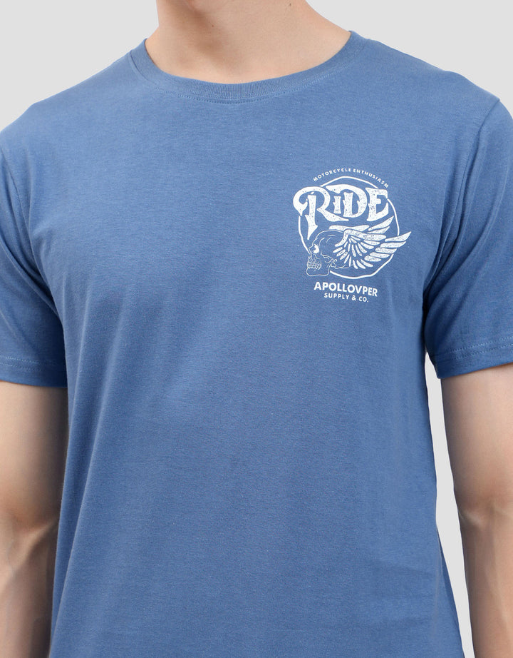MxM Print Ride Kaos Pria