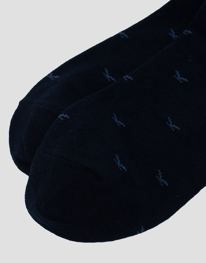 Cole 1Pk Quarter Print Aop Seagull Kaus Kaki Pria