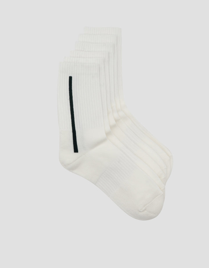 Cole 3Pk Quarter Casual Vertical List  Kaus Kaki Pria