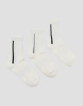 Cole 3Pk Quarter Casual Vertical List  Kaus Kaki Pria