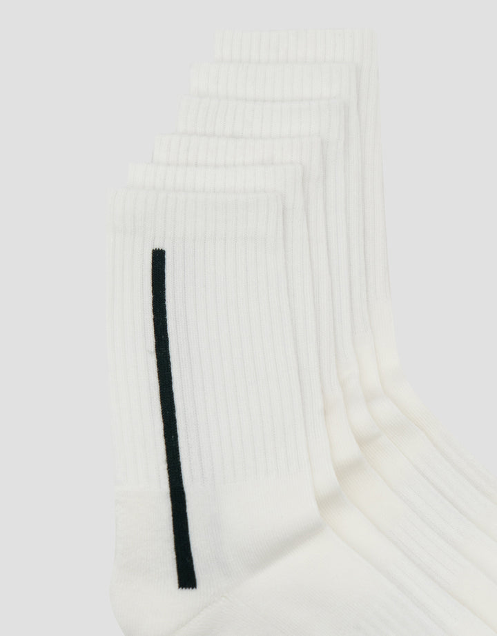 Cole 3Pk Quarter Casual Vertical List  Kaus Kaki Pria