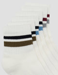Cole 3Pk Ankle Sport Stripe Kaus Kaki Pria