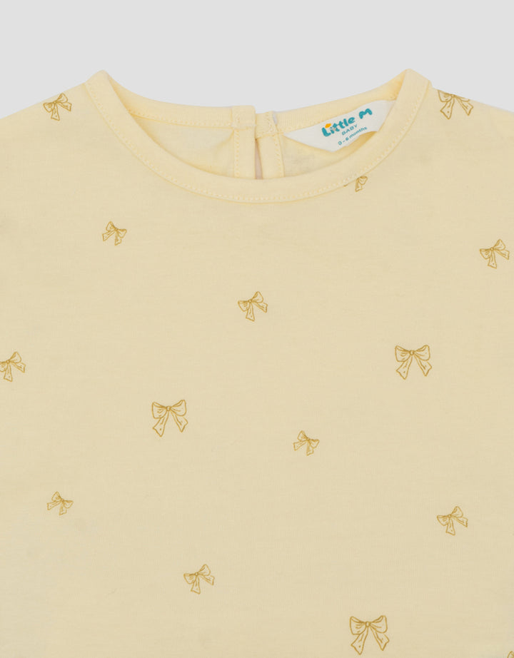 Little M Fullprint Pita Pakaian Setelan Bayi