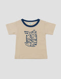 Little M Basic Tiger Print Kaos Bayi