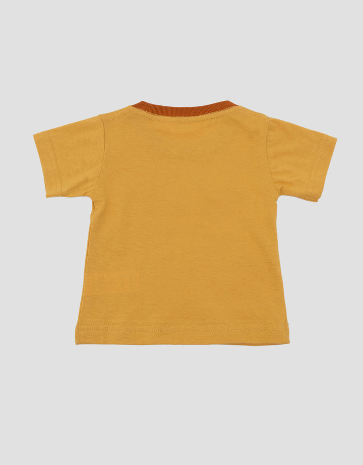 Little M Basic Dino Print Kaos Bayi