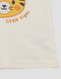 Little M Basic Tiger Print Kaos Bayi