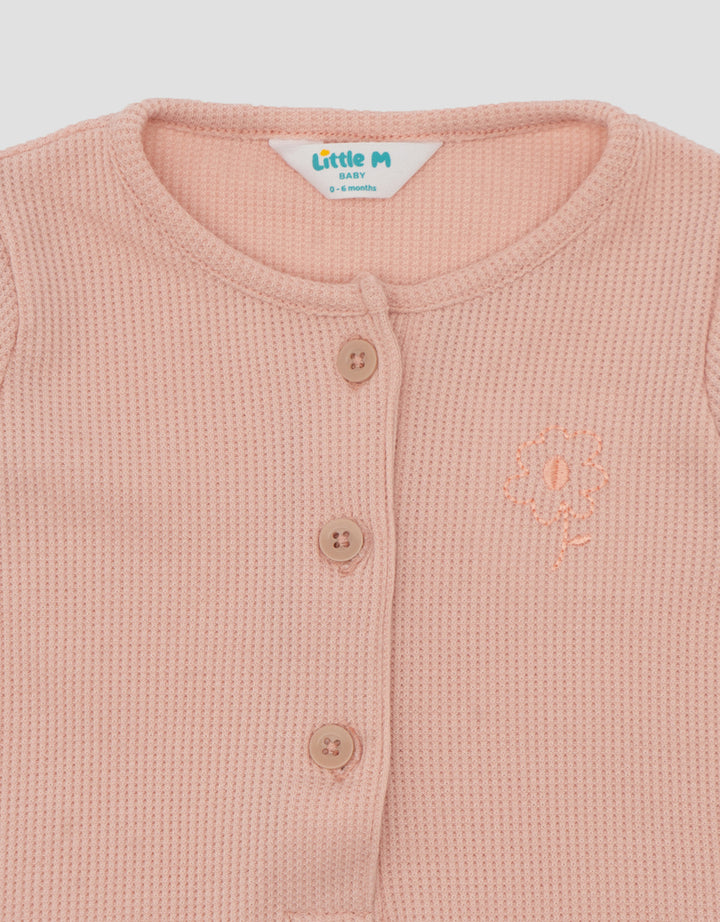 Little M With Pocket Jumpsuit Romper Bayi