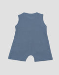 Little M Waffle With Pocket Jumpsuit Romper Bayi