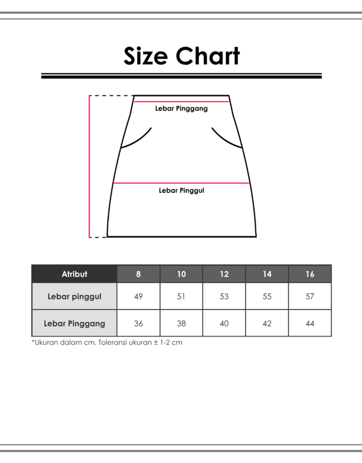 Connexion Layer Satin Stretch Assimetric Rok Midi Wanita
