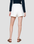 Connexion With Slit Set Polyester Tappered Skort Wanita