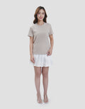 Suko Cupro Cloud Kaos Lengan Pendek Wanita
