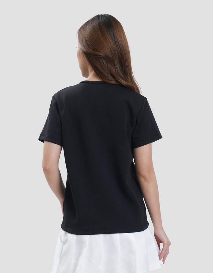 Suko Cupro Cloud Kaos Lengan Pendek Wanita