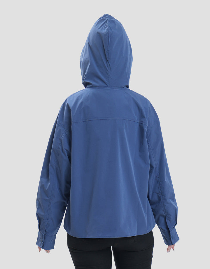Suko Jaket Hoodie Parasut Wanita
