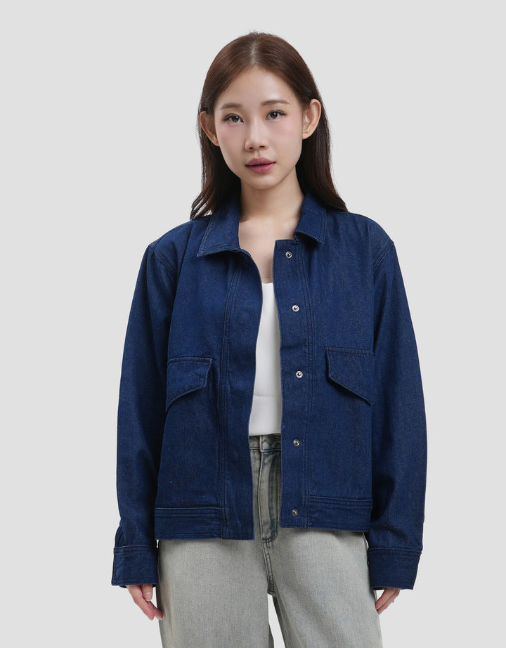 Suko Jaket Jeans Wanita