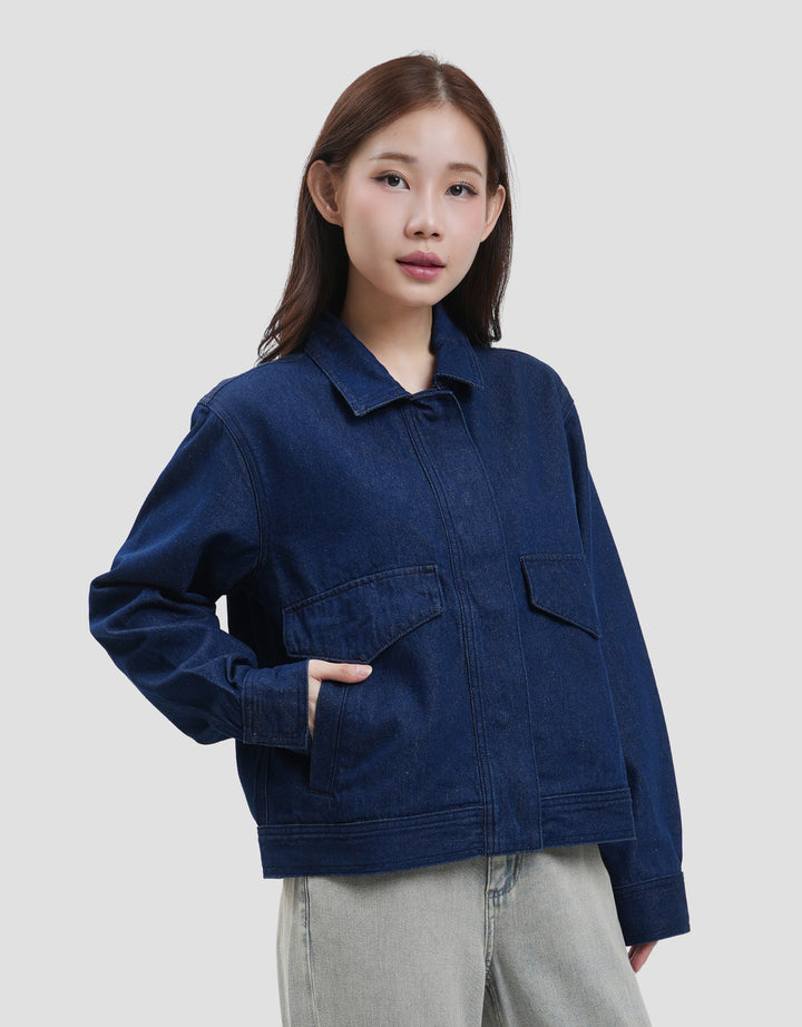 Suko Jaket Jeans Wanita