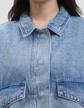 Suko Jaket Jeans Wanita
