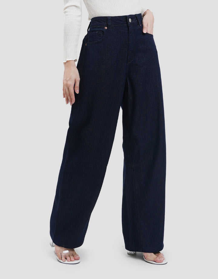 Suko Barrel Celana Panjang Jeans Wanita