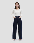 Suko Barrel Celana Panjang Jeans Wanita
