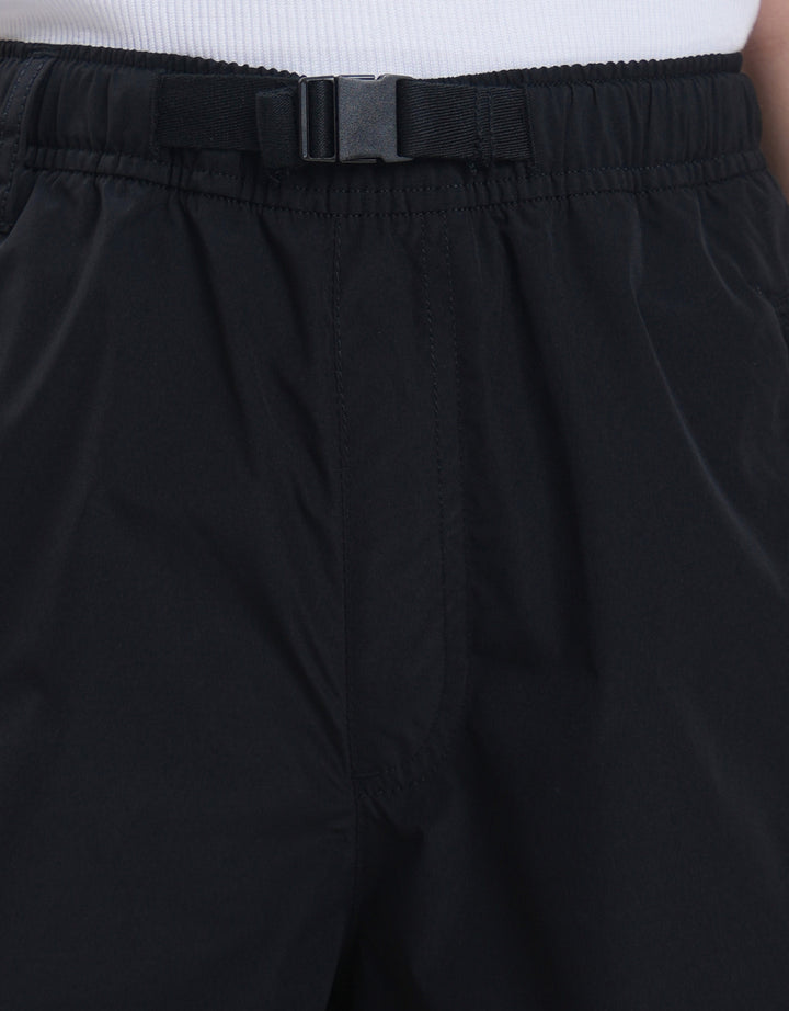 Suko Taslan-Belted Wide Leg Celana Panjang Wanita