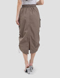 Suko Serut Parasut Adjusted Bottom Rok Wanita