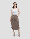 Suko Serut Parasut Adjusted Bottom Rok Wanita
