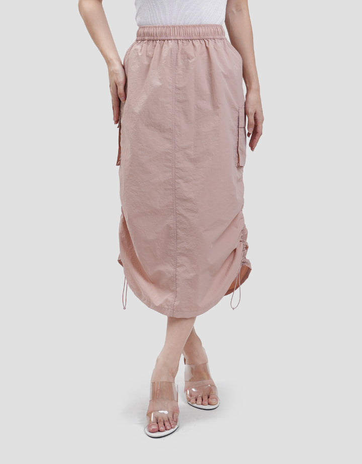 Suko Serut Parasut Adjusted Bottom Rok Wanita