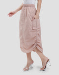 Suko Serut Parasut Adjusted Bottom Rok Wanita