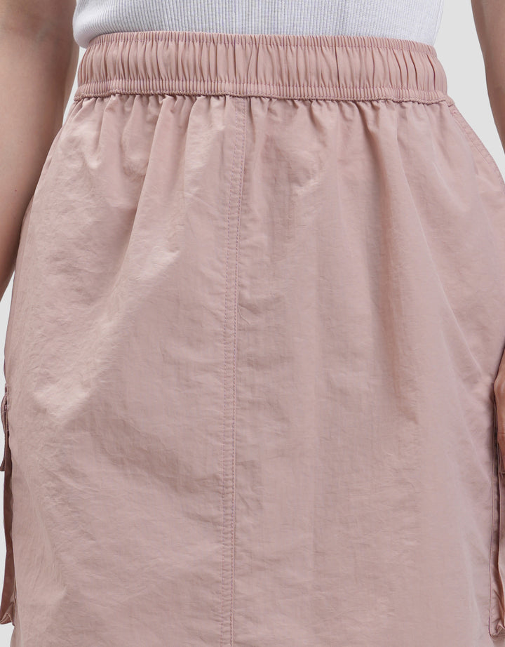 Suko Serut Parasut Adjusted Bottom Rok Wanita