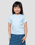 Little M Lettuce Aop 3 Kaos Anak Perempuan