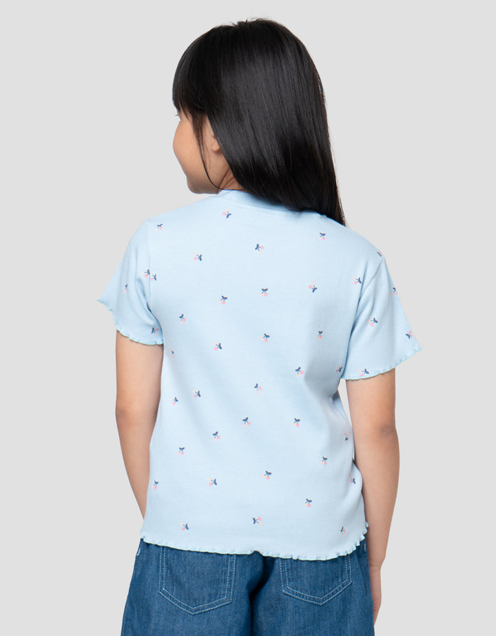 Little M Lettuce Aop 3 Kaos Anak Perempuan