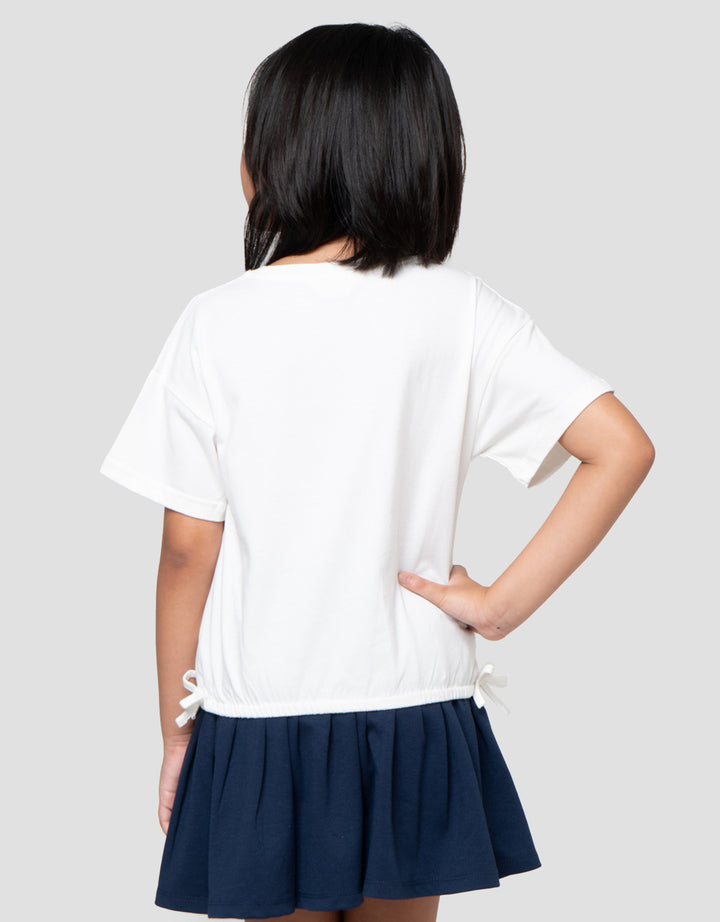 Little M Bordir On Tone Kaos Anak Perempuan