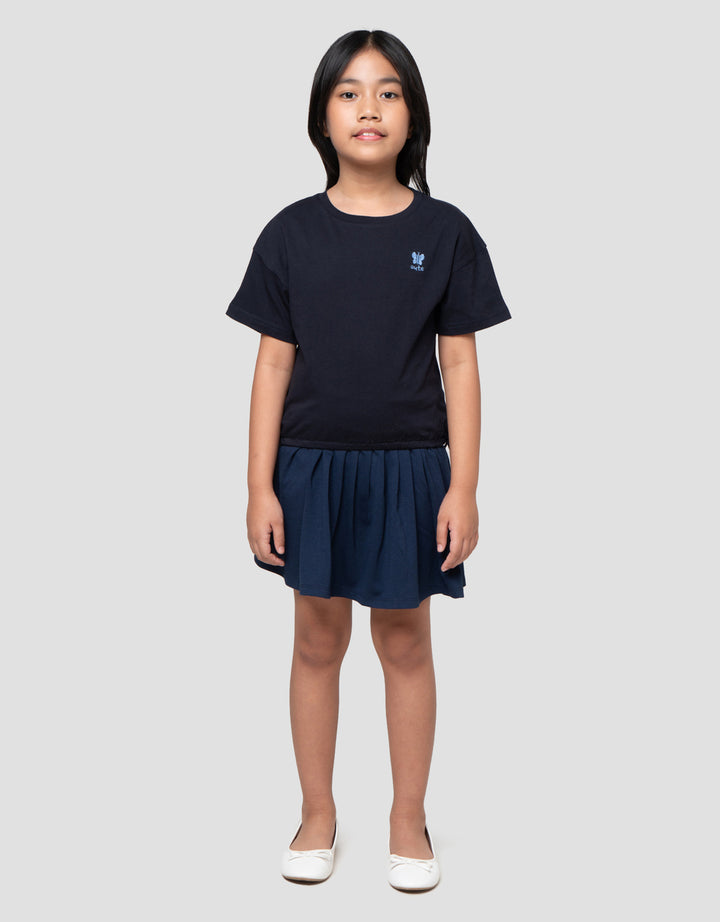 Little M Bordir On Tone Kaos Anak Perempuan