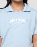 Little M Mecrcie Amour Kaos Polo Anak Perempuan
