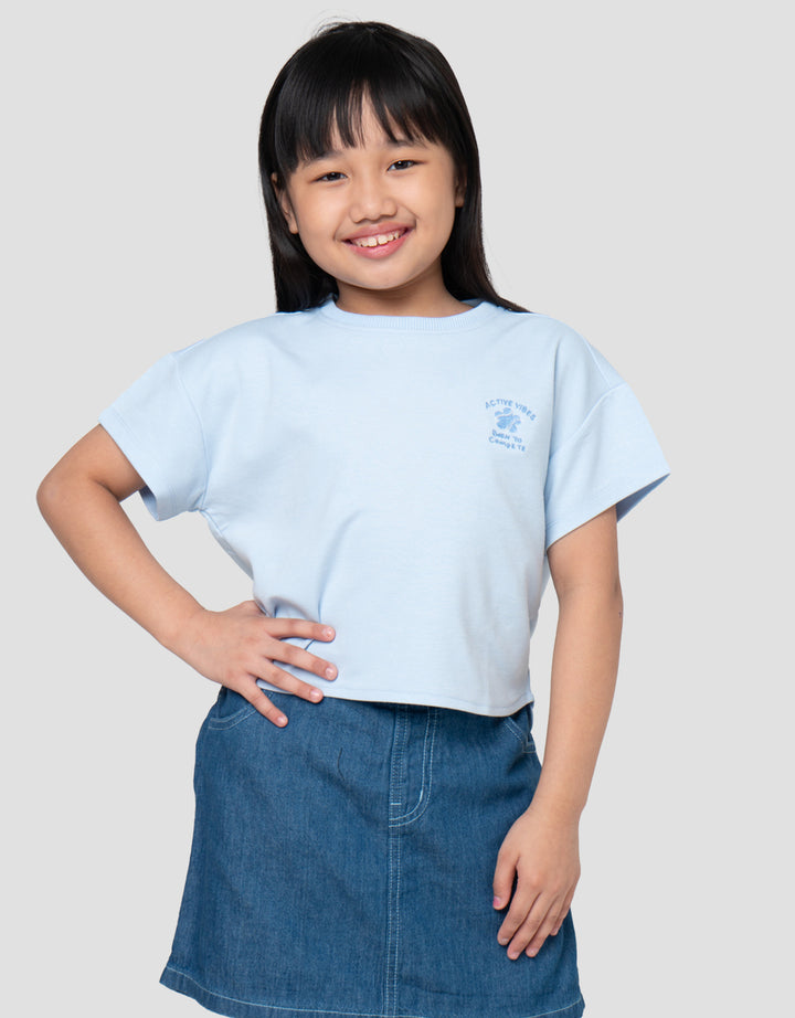 Little M Sporty Look 1 Kaos Anak Perempuan