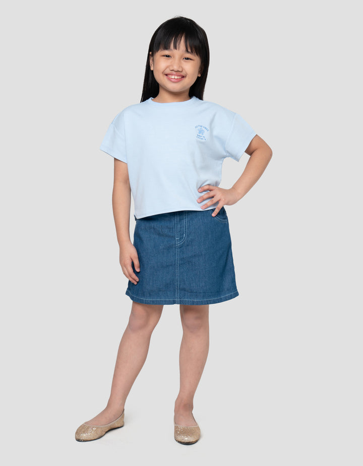 Little M Sporty Look 1 Kaos Anak Perempuan