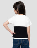 Little M 2In1 Rib 1  Print Kaos Anak Perempuan