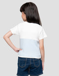 Little M 2In1 Rib 2 Print Kaos Anak Perempuan