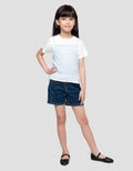 Little M 2In1 Rib 2 Print Kaos Anak Perempuan