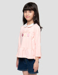 Little M Garden Of Joy Print Kaos Anak Perempuan