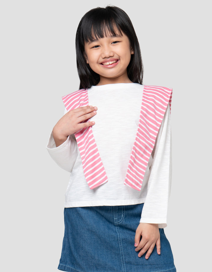 Little M Double Slayer Kaos Anak Perempuan